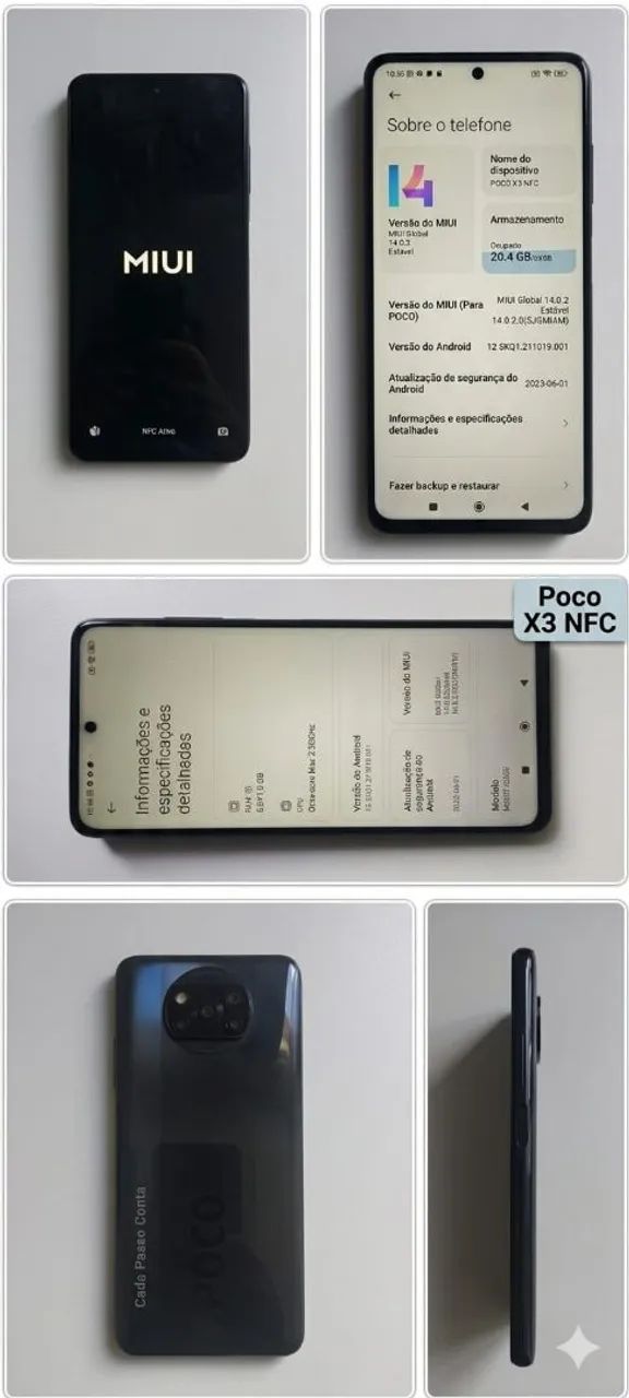 Xiaomi Poco X3 NFC 6GB de RAM 64GB Armazenamento - Foto 4