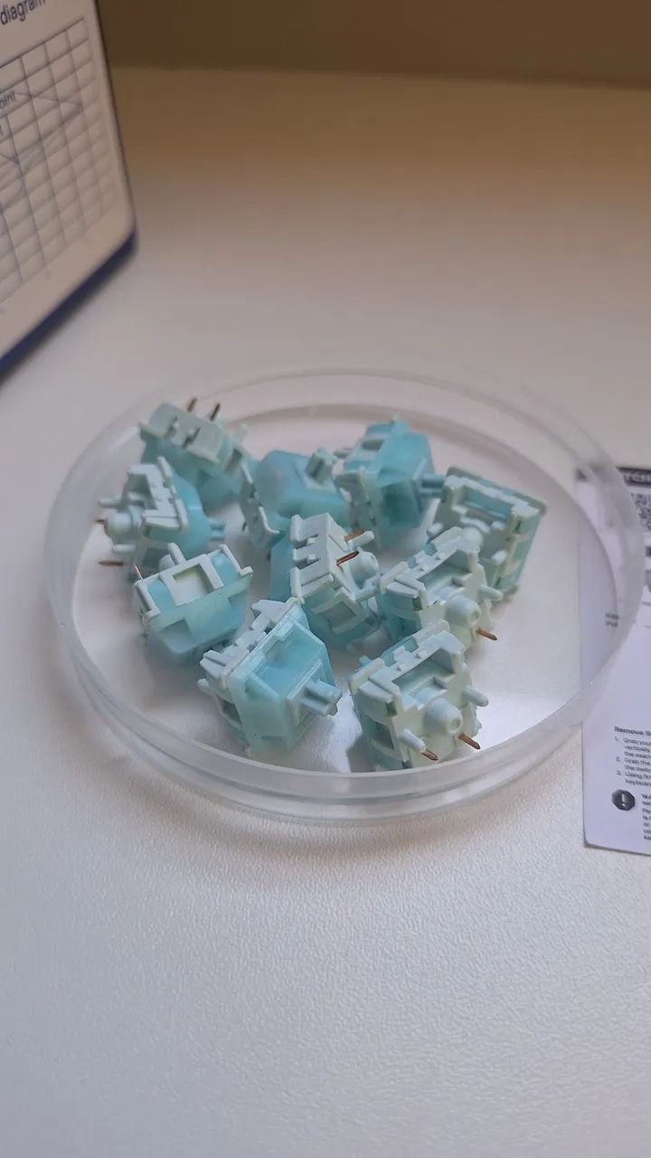 Switches Epomaker Creamy Jade  - Foto 3