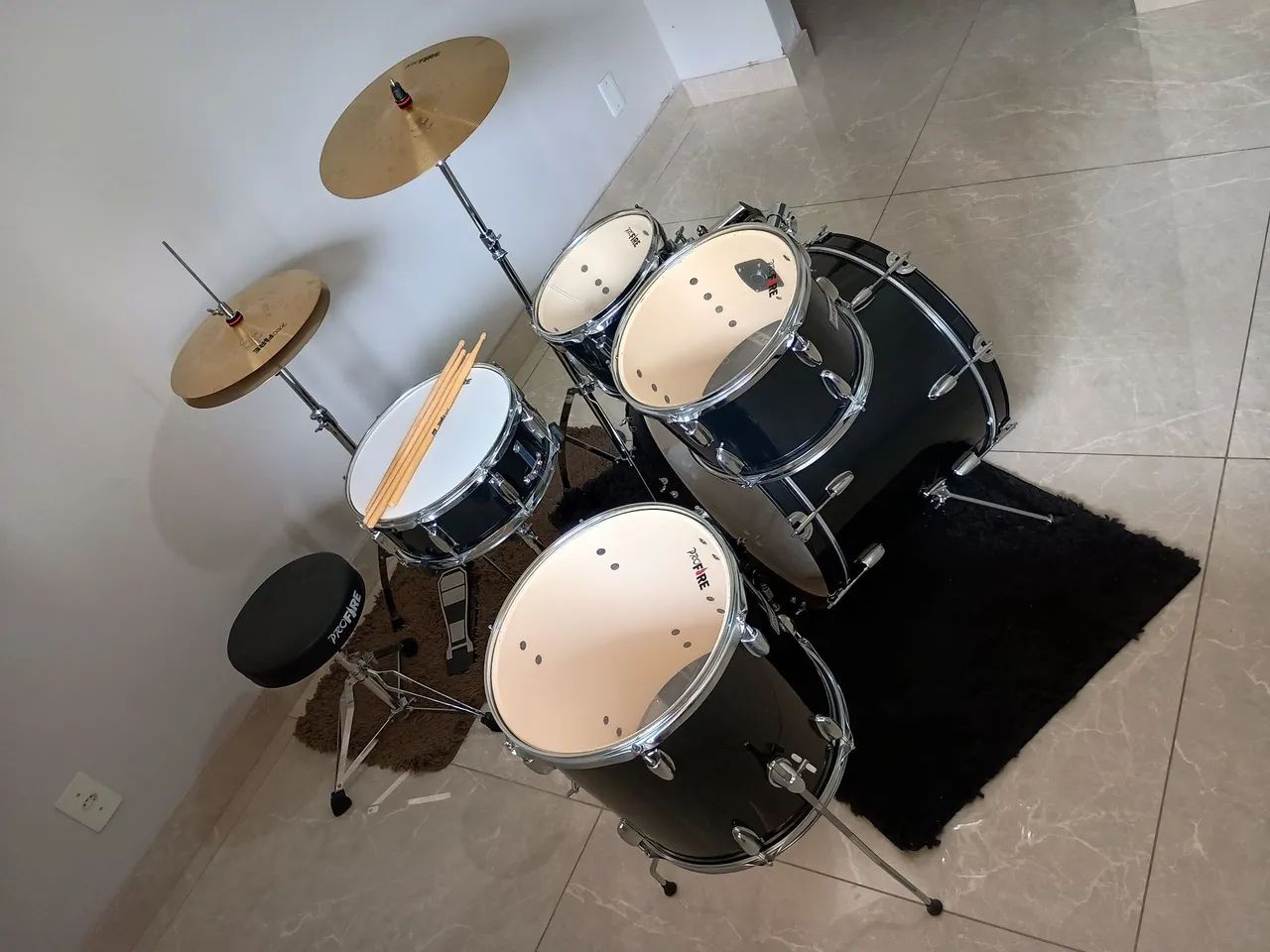 Bateria Instrumental "Pró Fire" - Nova - Foto 3
