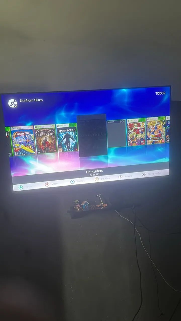 Xbox 360 com HD cheio de jogos  - Foto 4