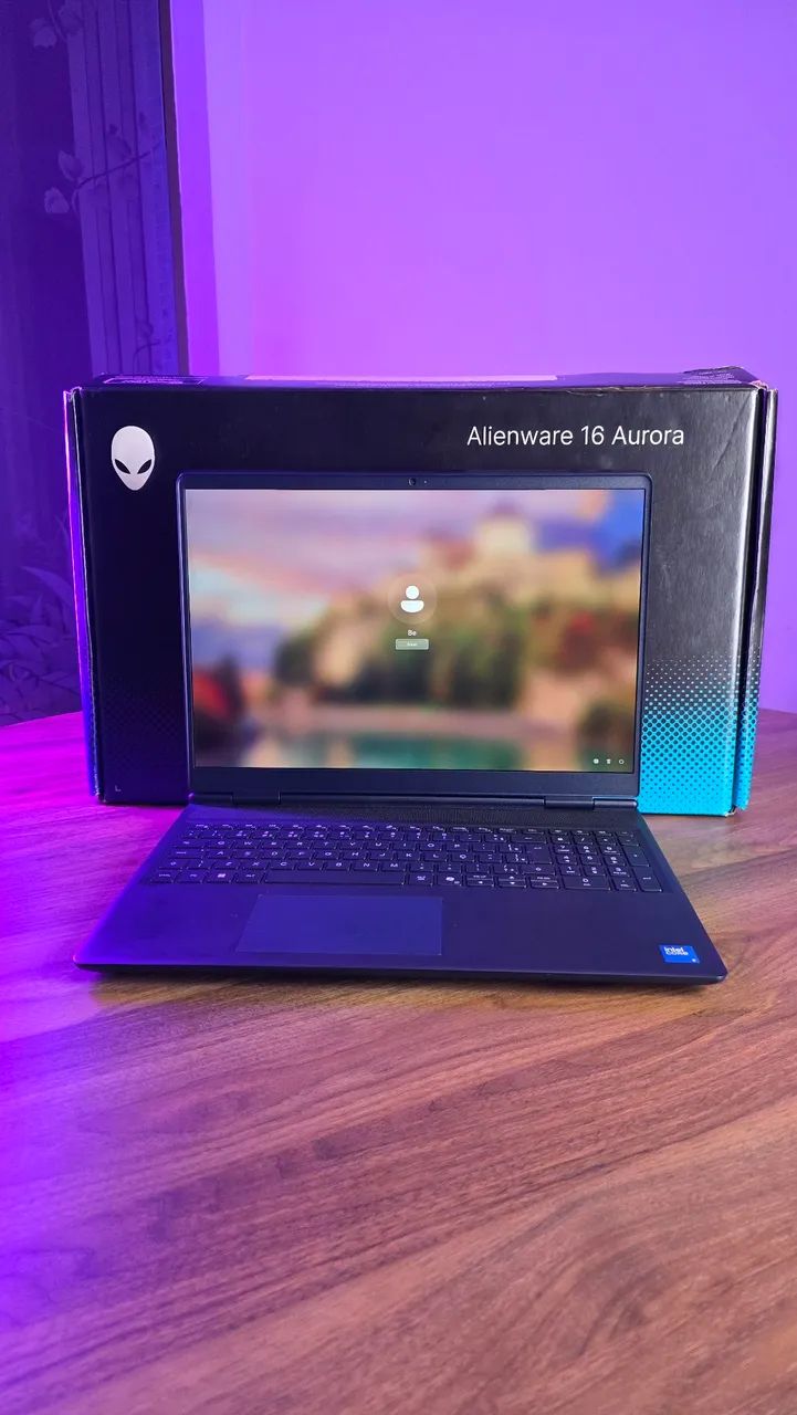Notebook Alienware Aurora 16 - RTX 3050 e I5 210h