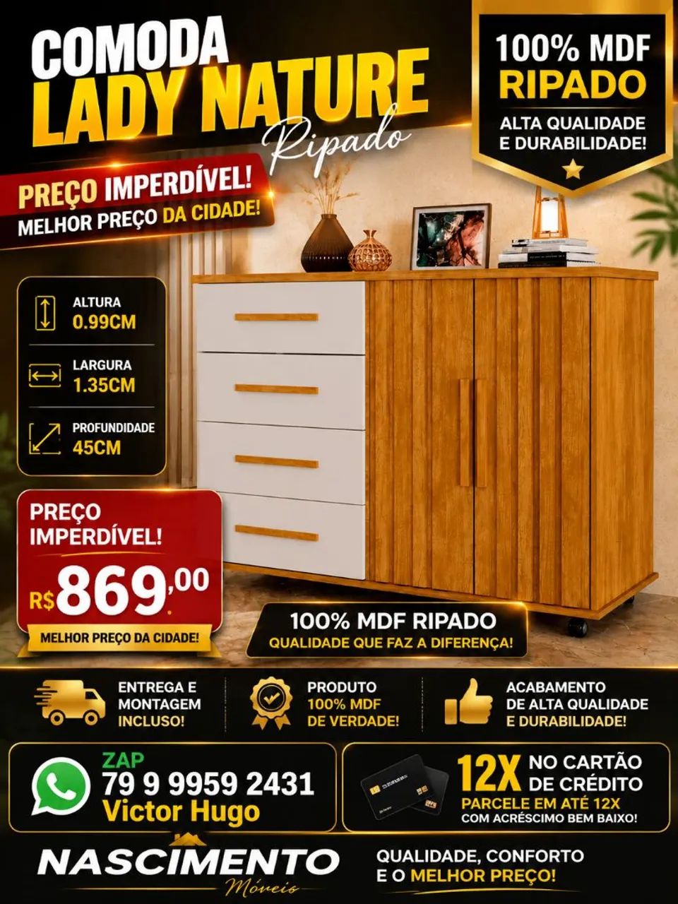 NASCIMENTO MÓVEIS ZAP 79 9  * - Foto 4