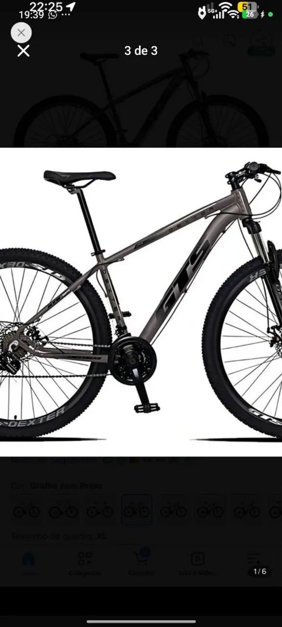 Quadro de bicicleta aro 29