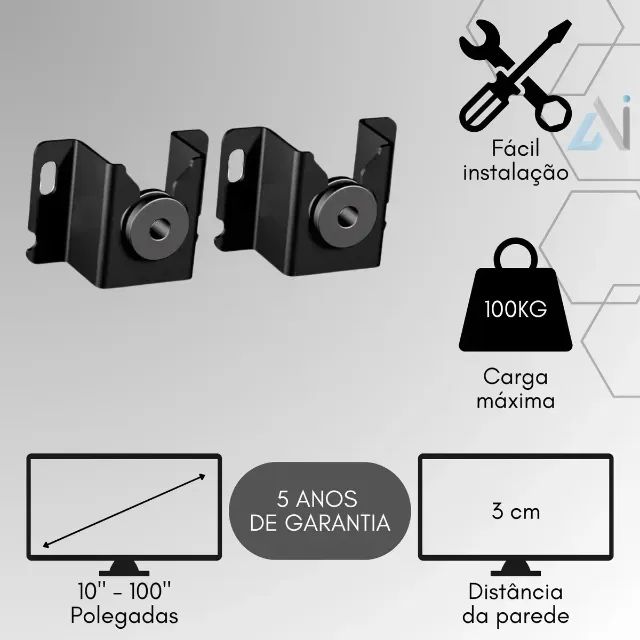 Suporte Universal para TV 14 a 100" - Foto 2