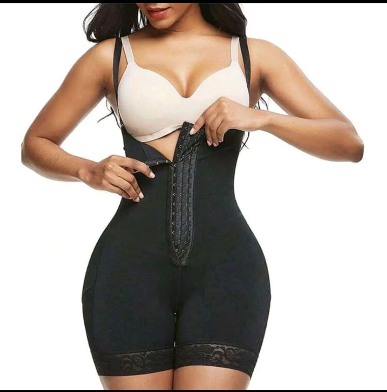 CINTA MODELADORA FEMENINA GG cor Preto - Foto 3