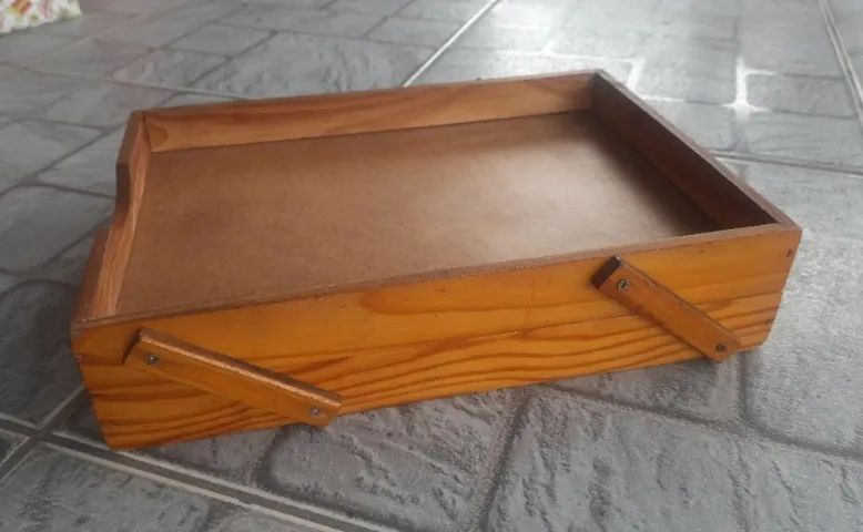 Porta-documentos antigo de mesa antiguidade - Foto 3