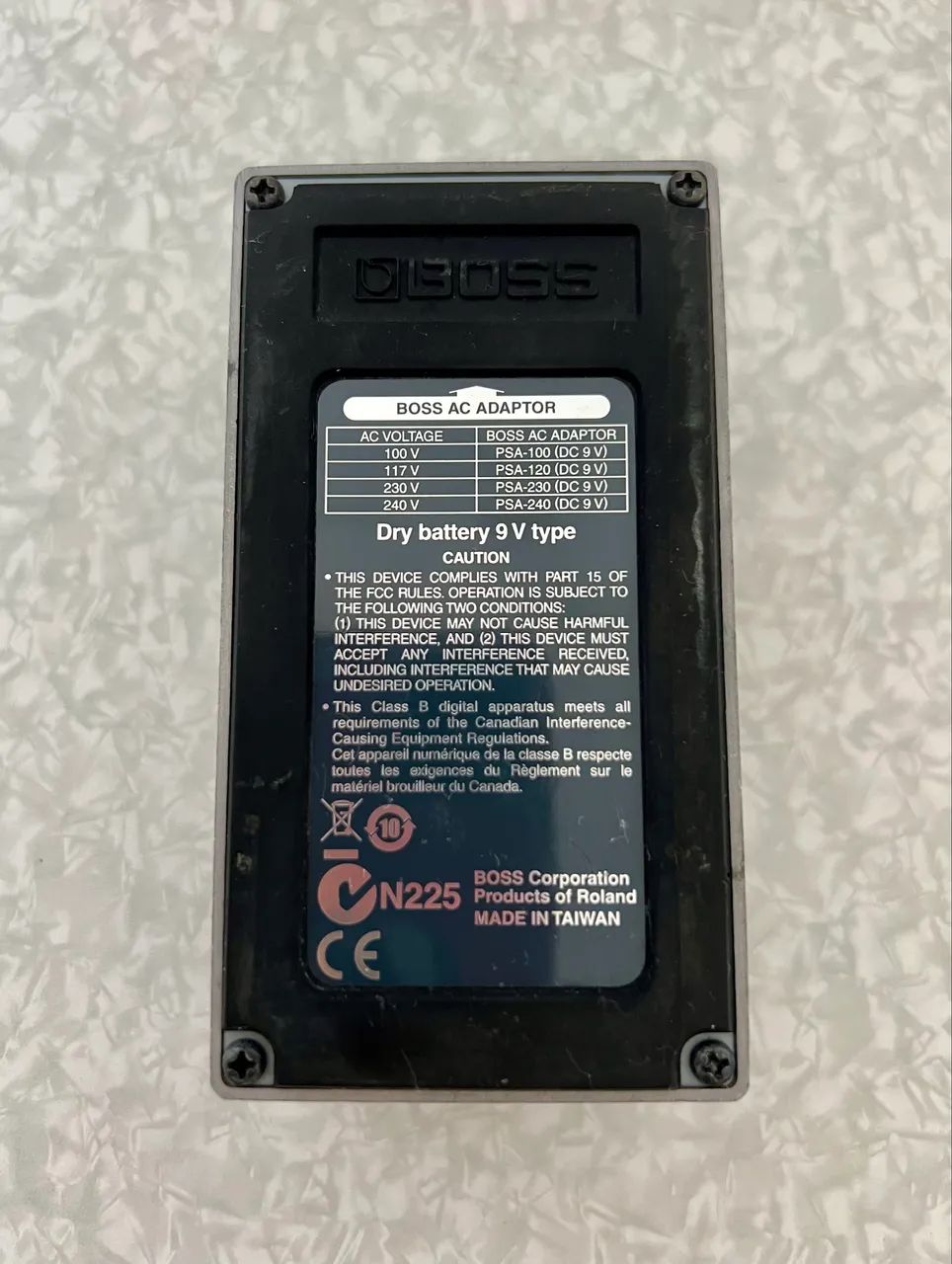 Pedal de guitarra Boss Digital Reverb RV-5 - Instrumentos musicais