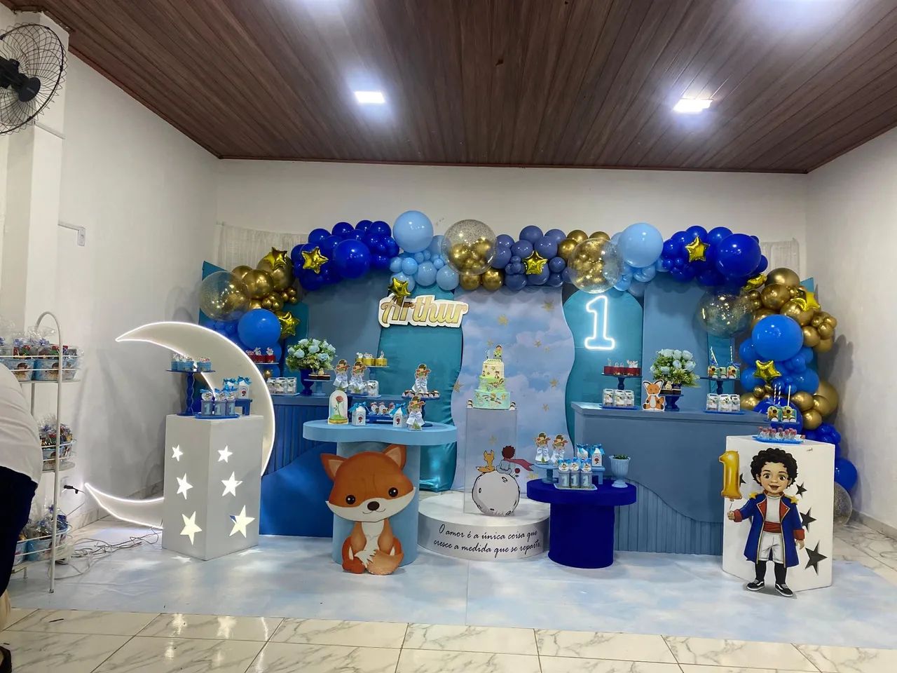 Decoração de festa Pequeno Príncipe  - Foto 5