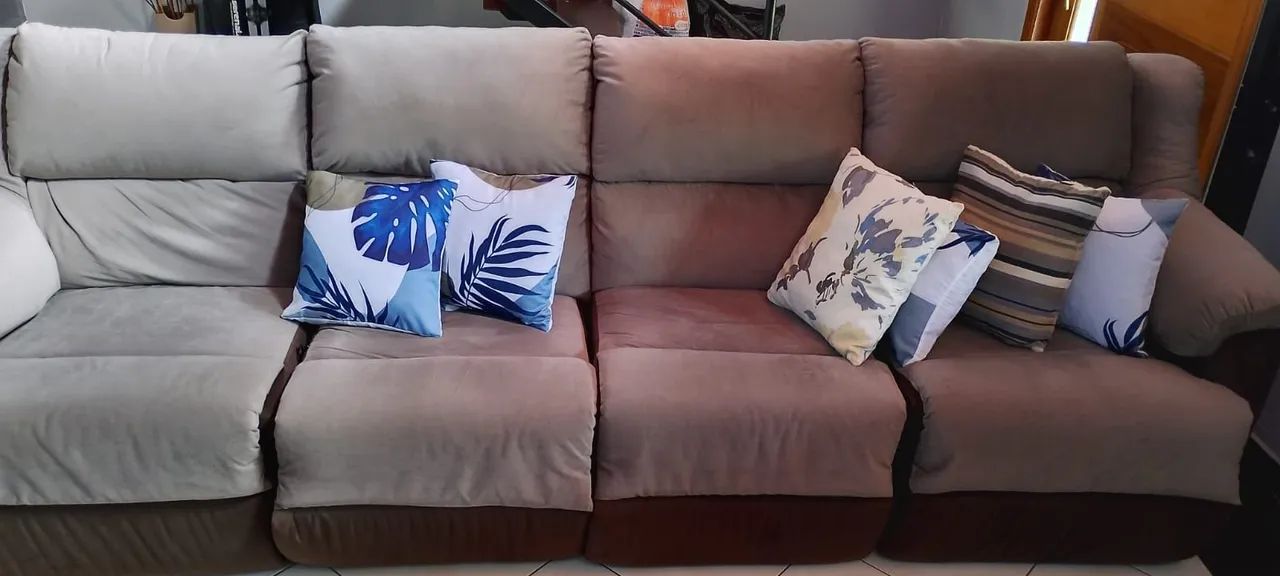 Modular Sofa, All Reclining, Imported Frame.
