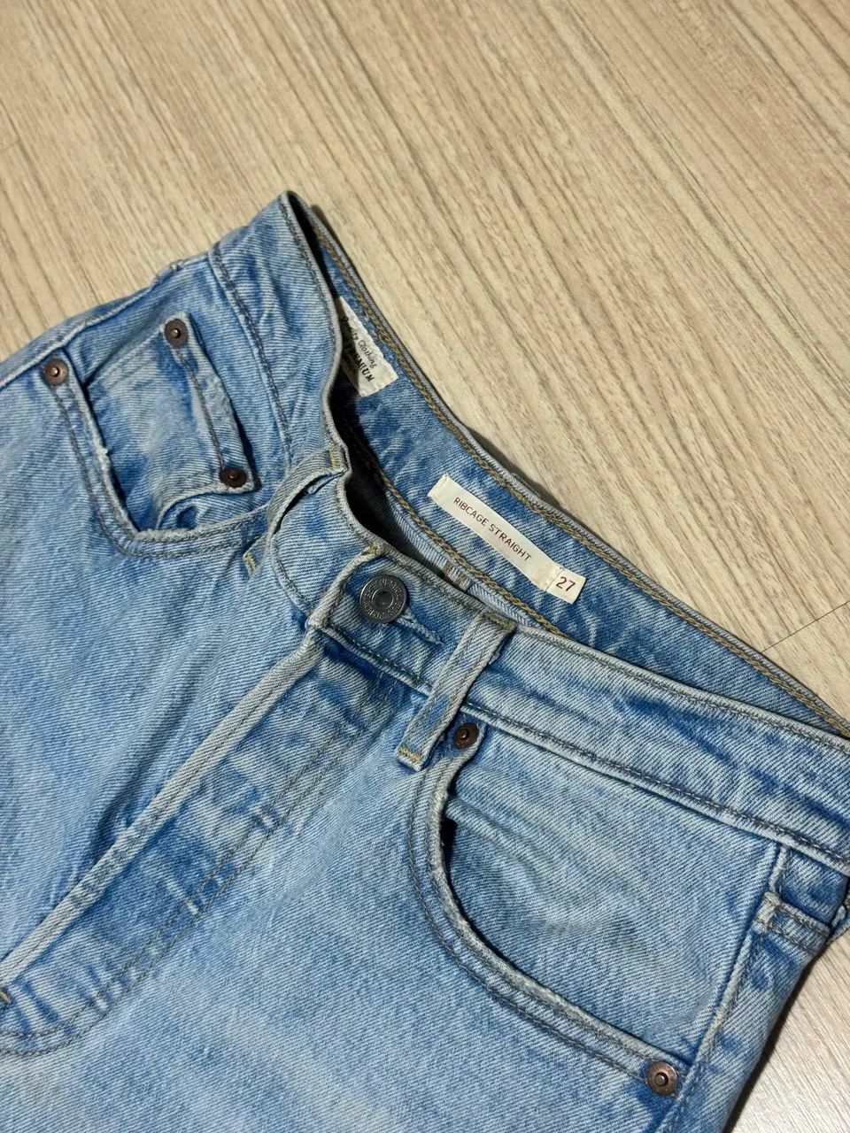 calca jeans levi?s reta - Foto 4