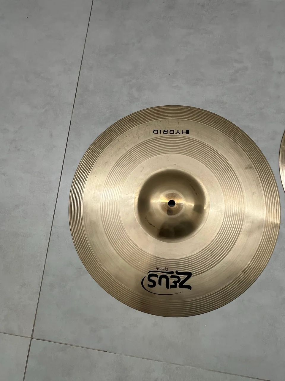 Kit de pratos Zeus liga B20 Hybrid Set C 14,16, 20 + Bag
