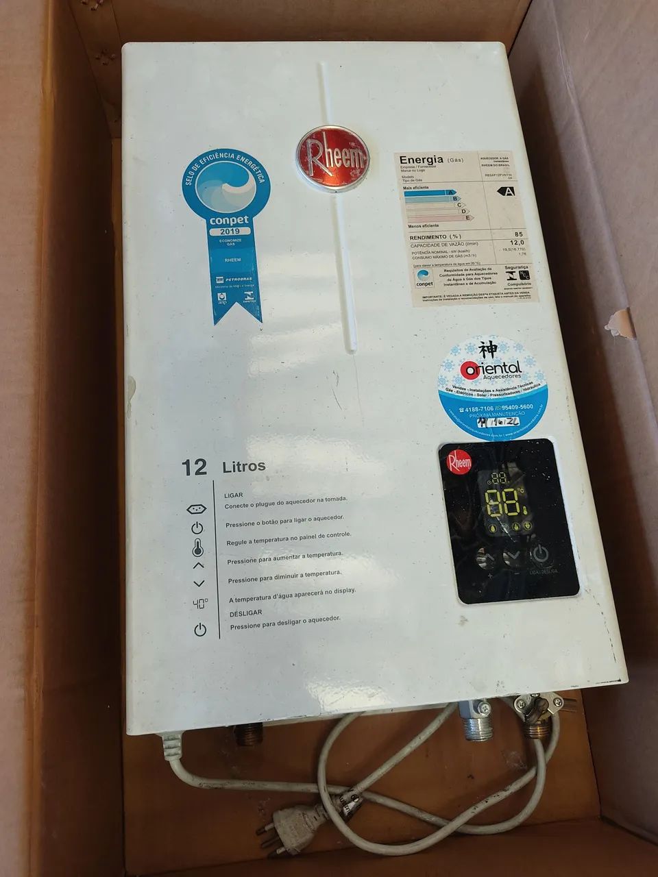 Aquecedor a Gás Rheem - Foto 5