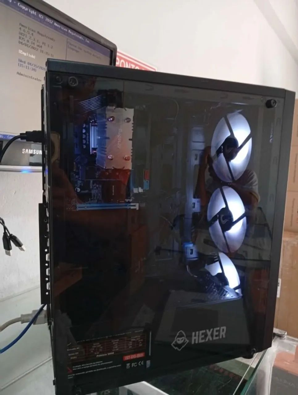 PC Gamer: Core i7, GTX 1060, SSD . - Computadores e Desktops