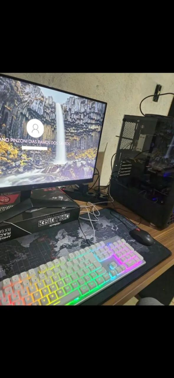 PC Gamer completo com RX 6600 OPORTUNIDADE!!! - Foto 3