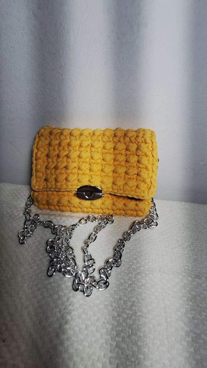 Bolsa de crochê - Foto 2