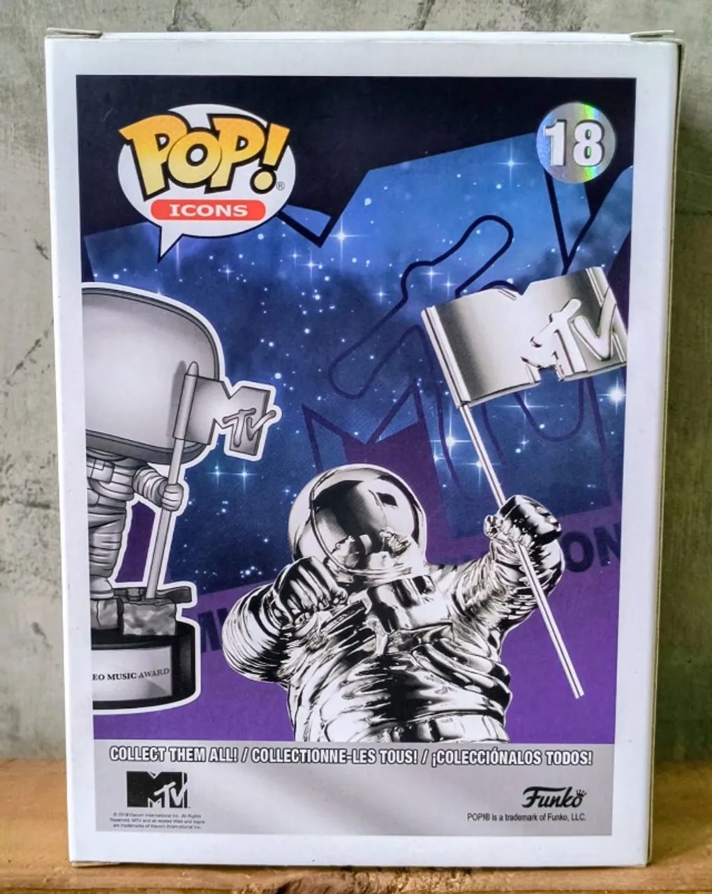 Raro Funko Troféu MTV Moon Person - Foto 4