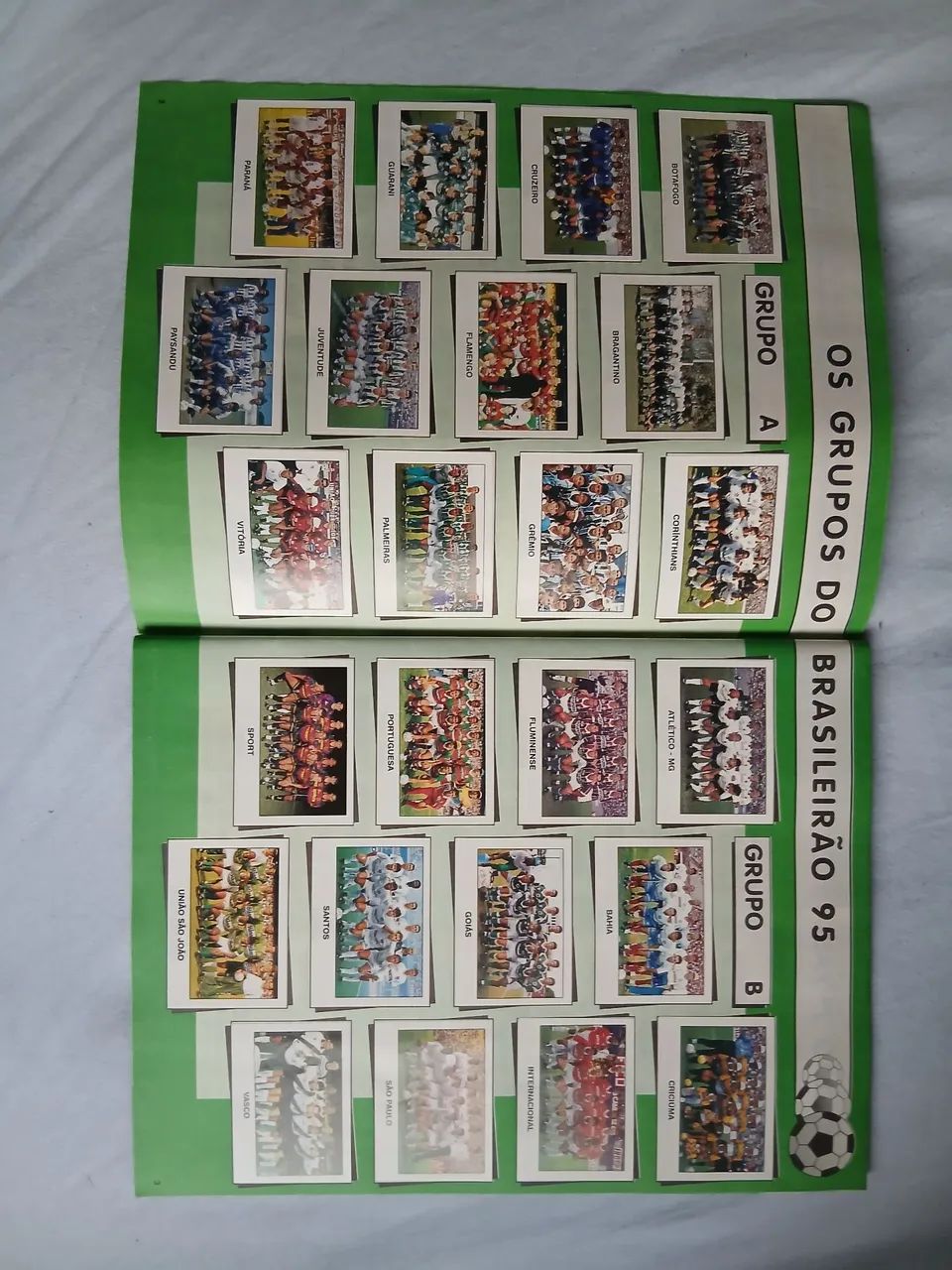 Álbum Campeonato Brasileiro de 1995 (completo) - Foto 3