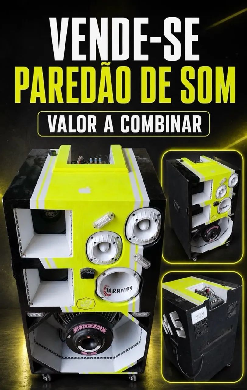 Caixa de som Bob pouca usada