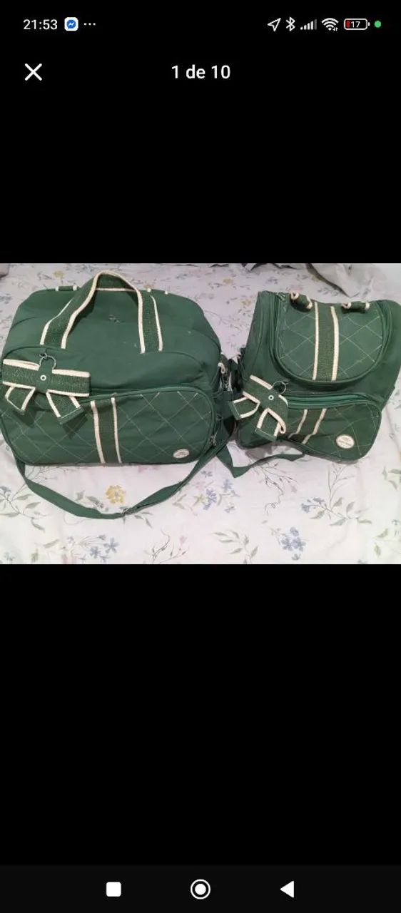 Bolsa saída maternidade em bom estado