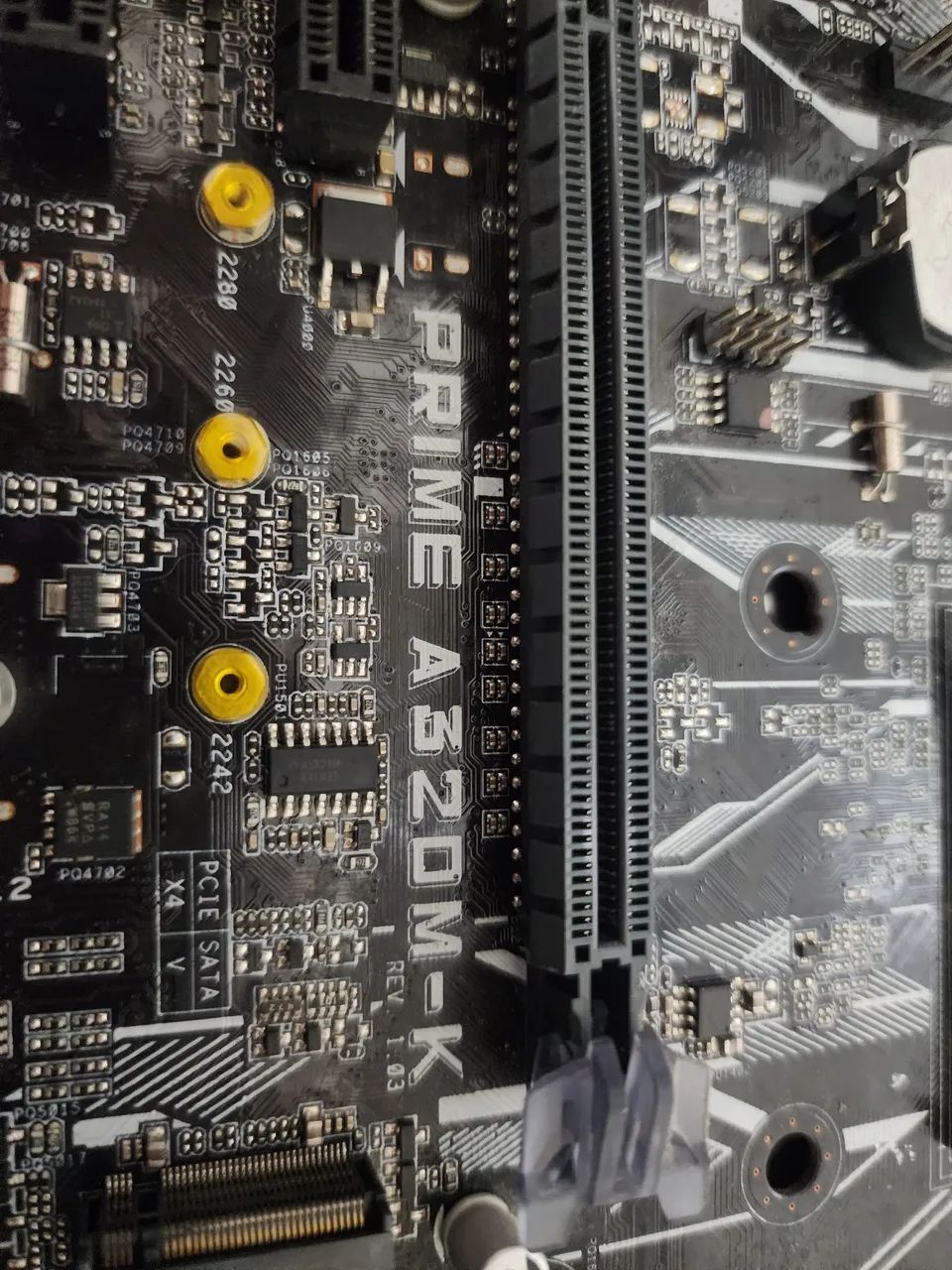 Placa mãe Asus PRIME A320M-K  - Foto 2