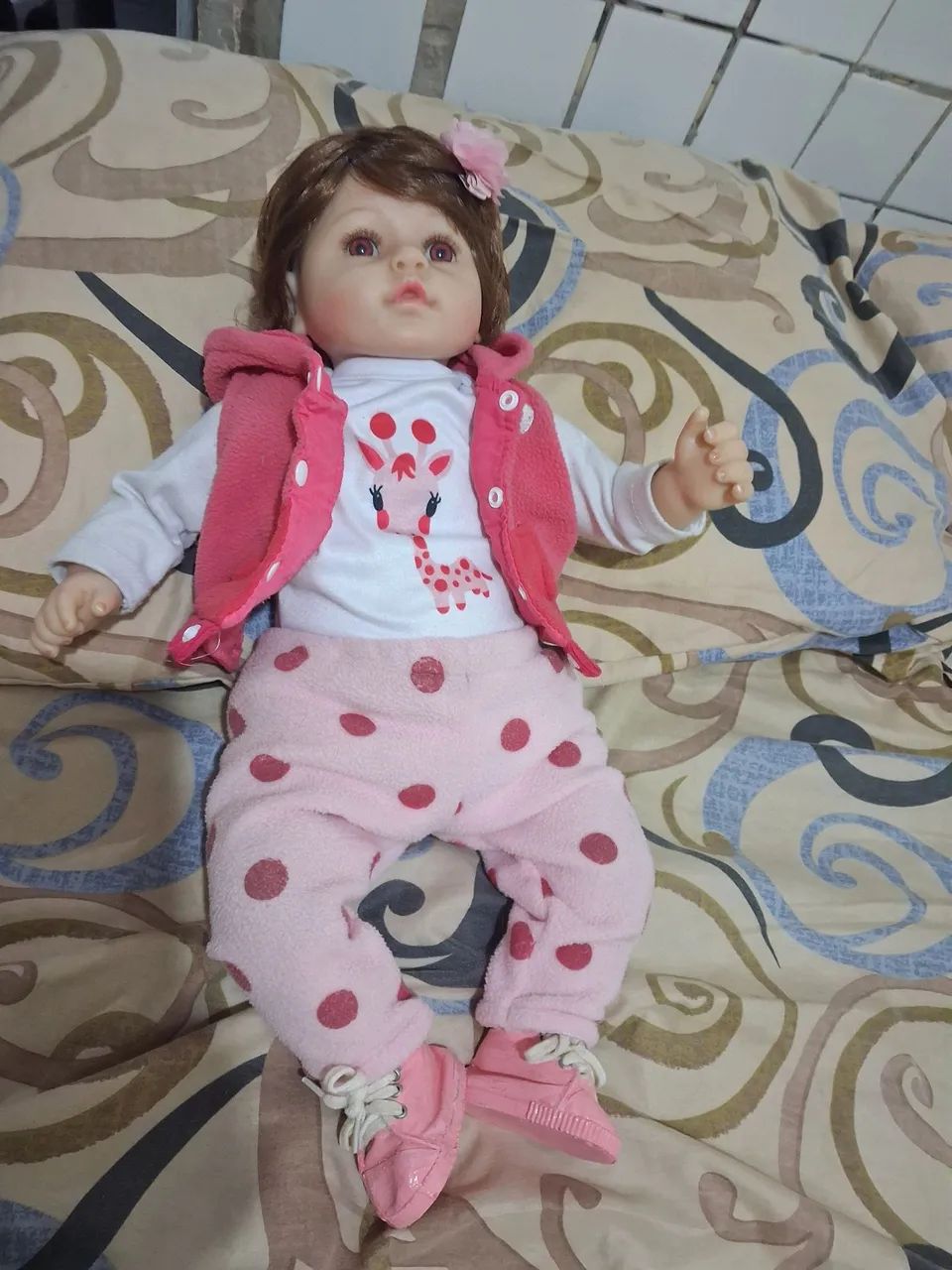 Boneca bebê rebone