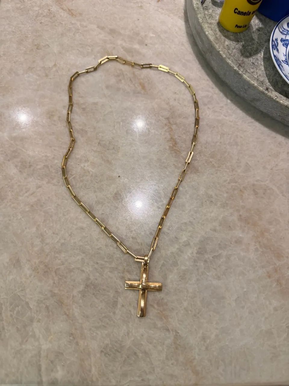 Corrente + pingente 60gr (ouro maciço) 