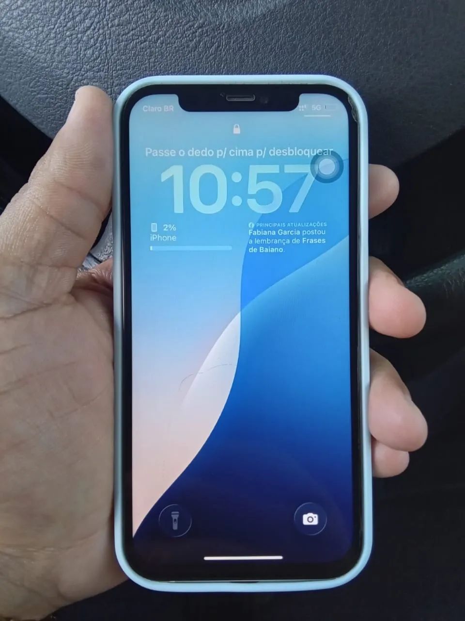 Vendo IPhone 12 branco, 128gb - Foto 2