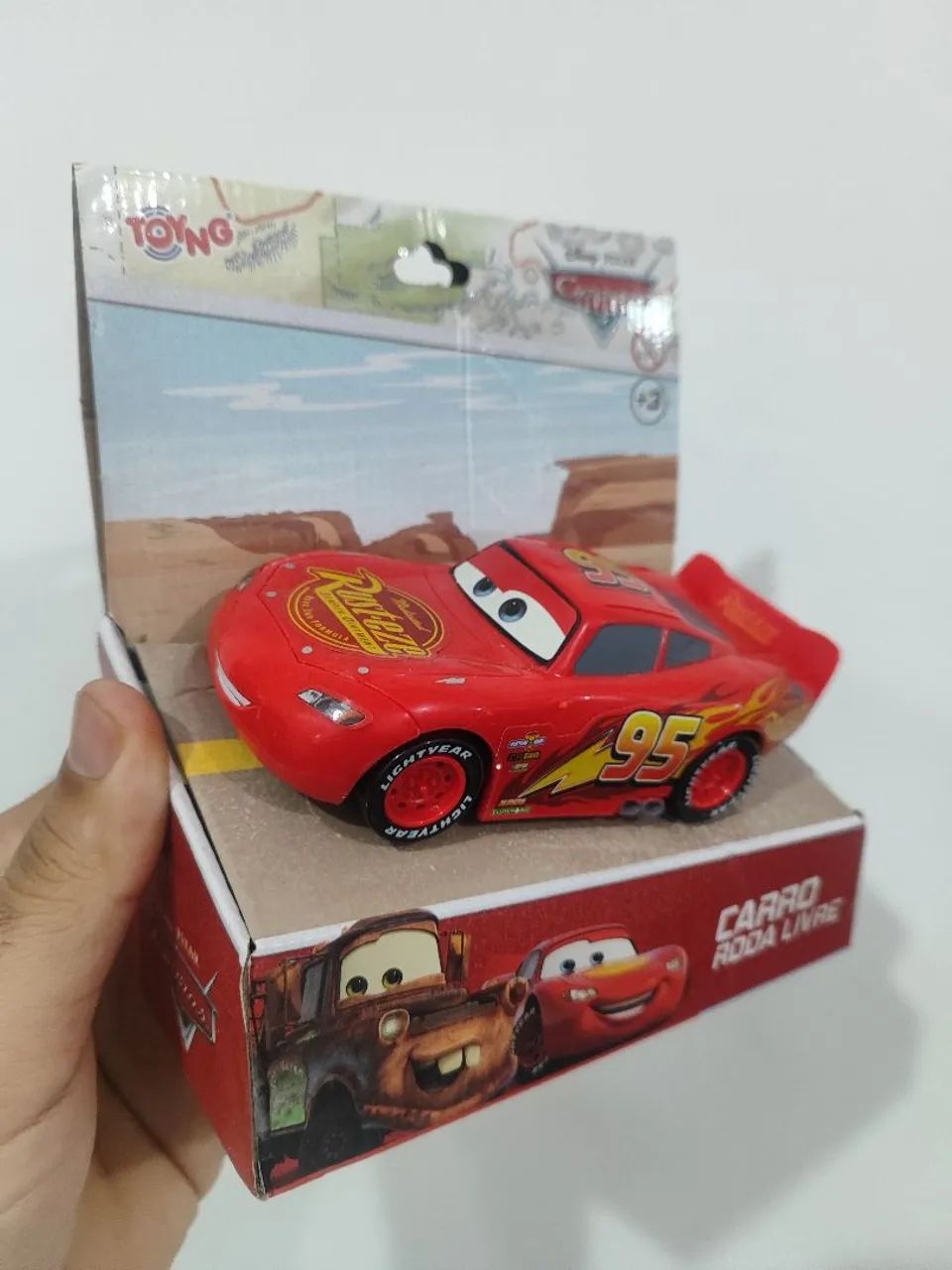 Relâmpago McQueen carrinho