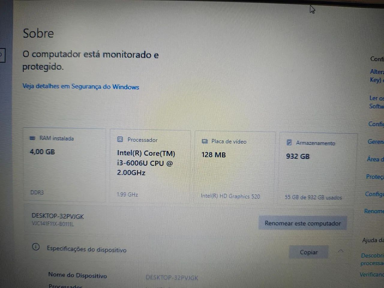 Notebook Vaio C14 I3 4gb 1tb hd - Foto 5