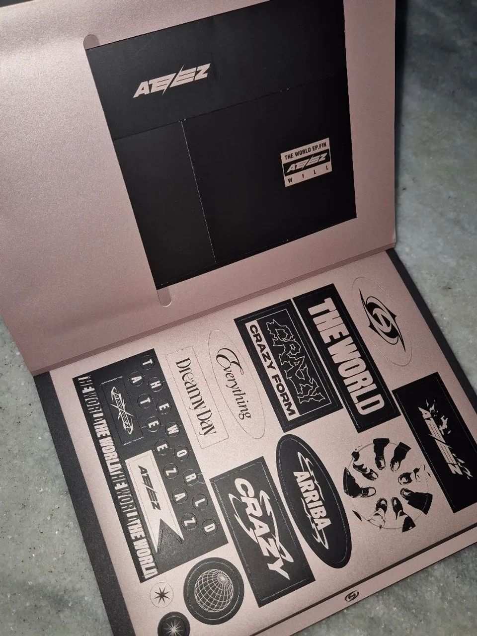 Ateez THE WORLD EP.FIN: WILL ver. A - CDs, DVDs etc - Jardim João
