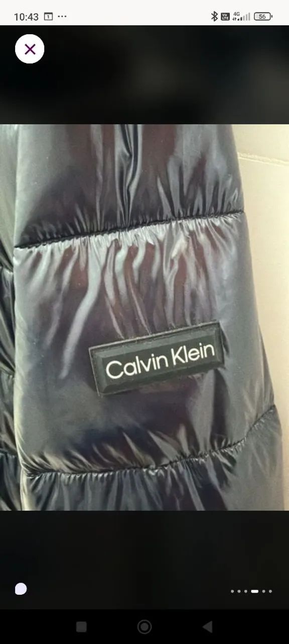Jaqueta puffer Calvin Klein original  - Foto 3