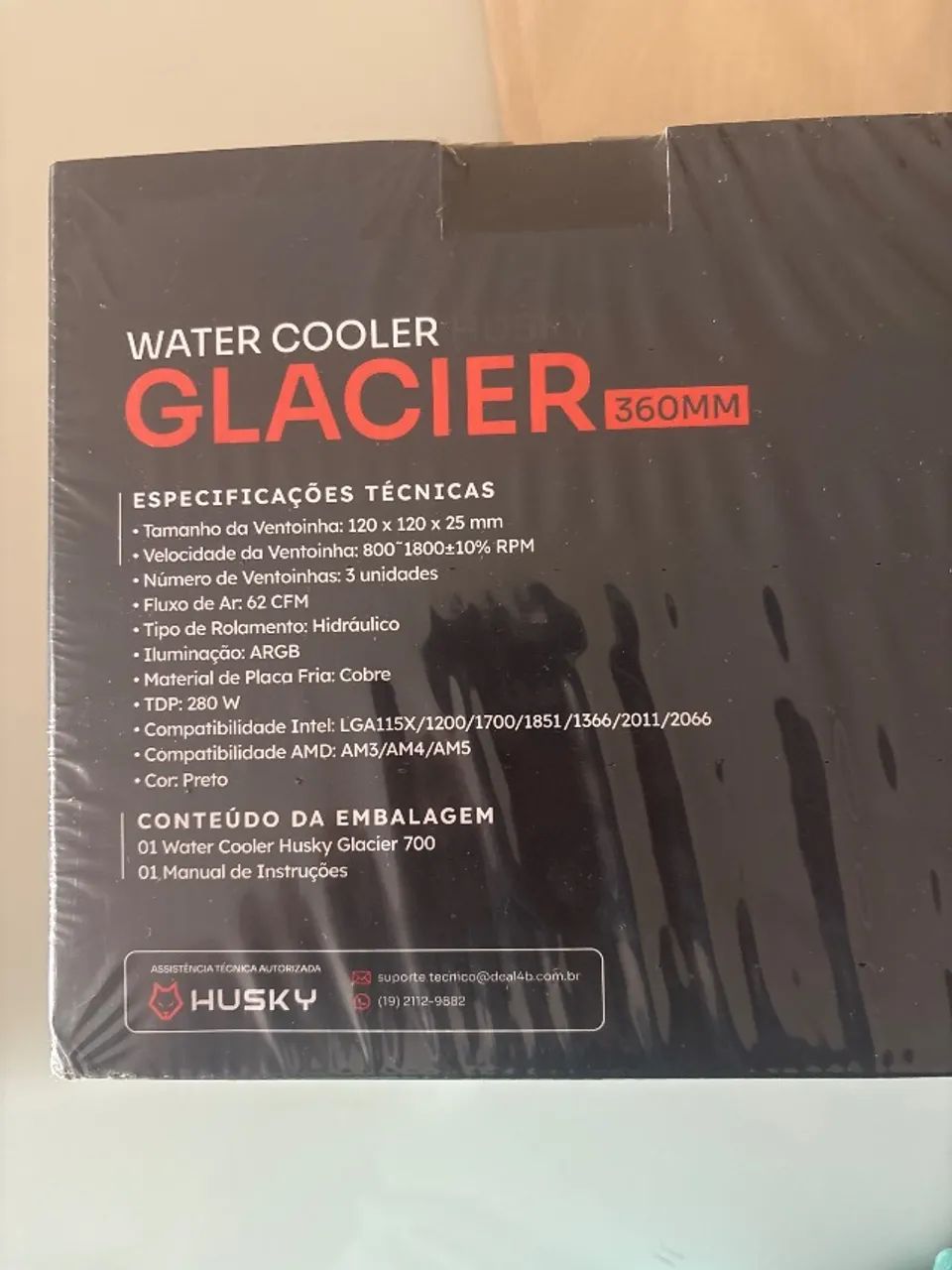 Water Cooler Husky Glacier 360mm - Foto 5