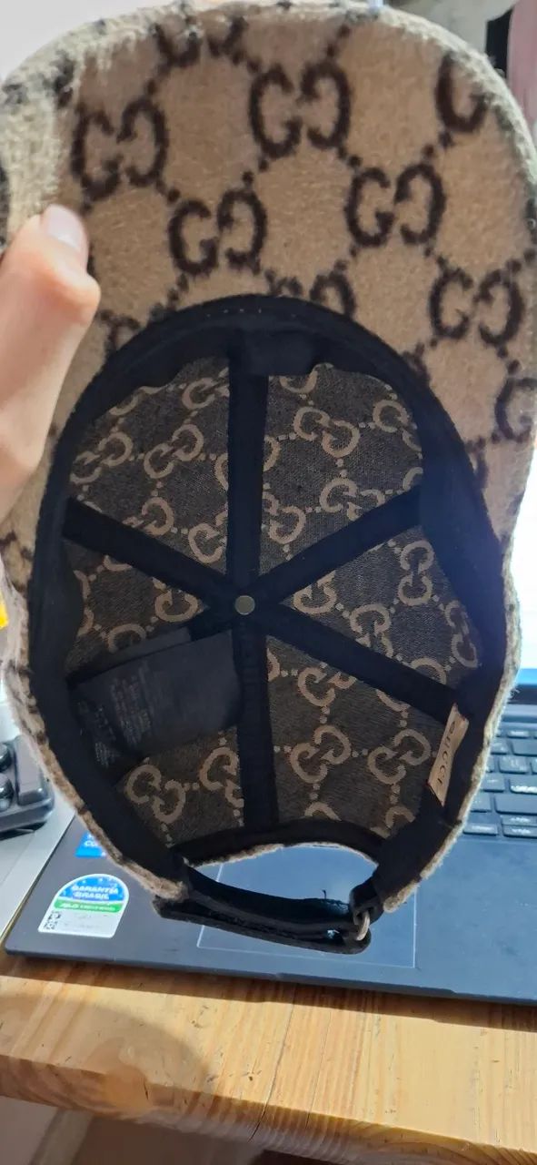 Boné gucci canvas gg - Foto 4