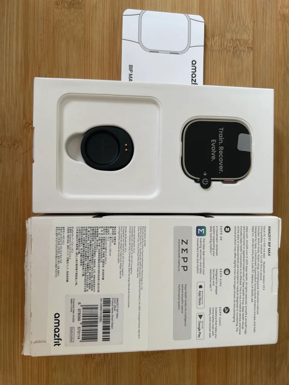 Amazfit BIP MAX - Black Silver - Foto 3
