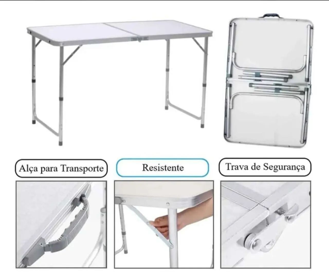 Mesa dobrável  - Foto 2