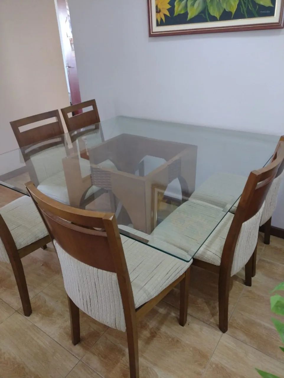 Mesa de jantar com 6 cadeiras - Foto 2