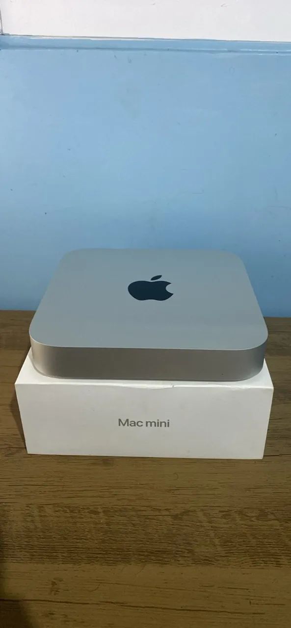 Mac Mini M2 Apple 8GB RAM 256GB SSD + Caixa, Nota Fiscal e Cabo de