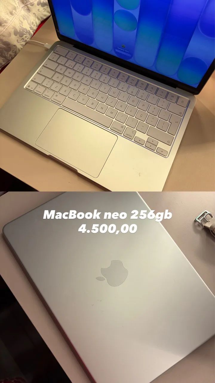 MacBook Neo 256gb - Novo com caixa  - Foto 3
