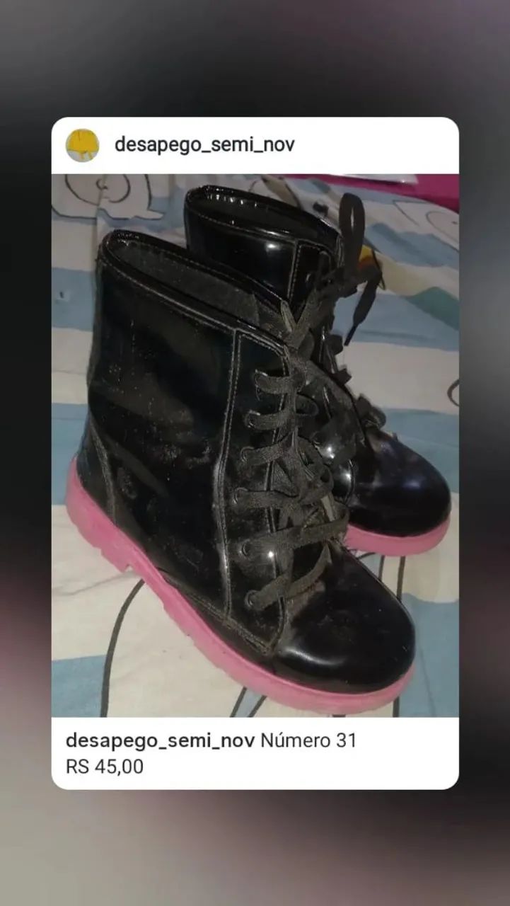 Vendo uma bota 