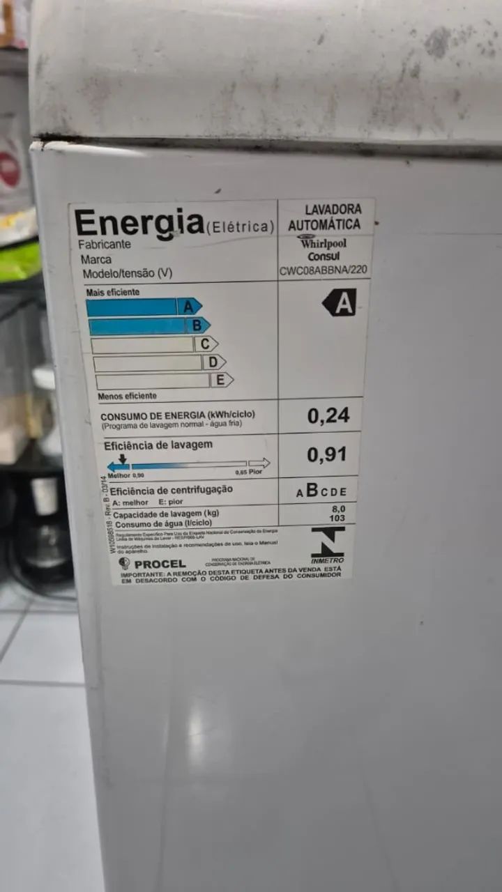 Máquina de Lavar Usada - Foto 3