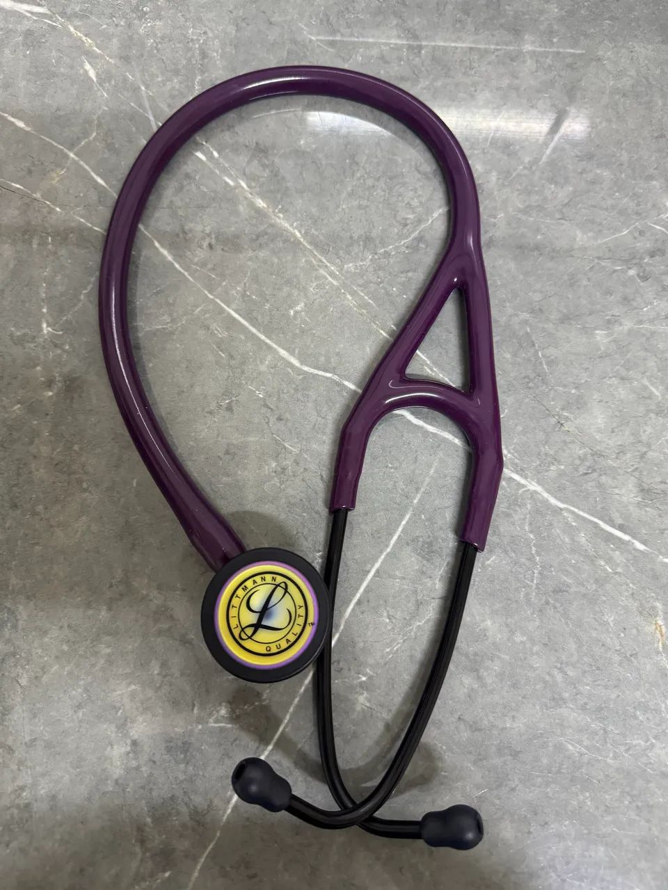 Estetoscópio Littmann Cardiology IV Roxo  - Foto 2