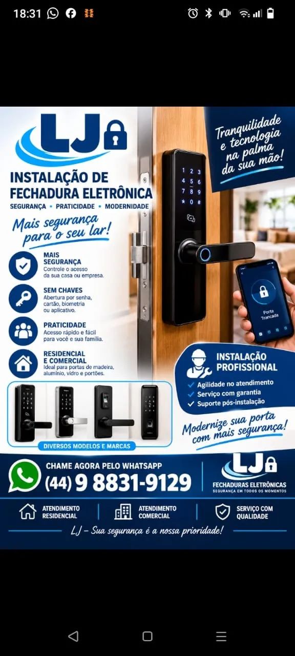 fechadura eletrônica