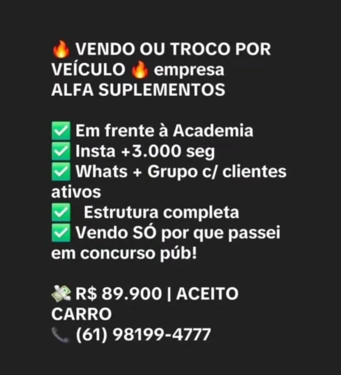 Vendo loja pronta e faturando 
