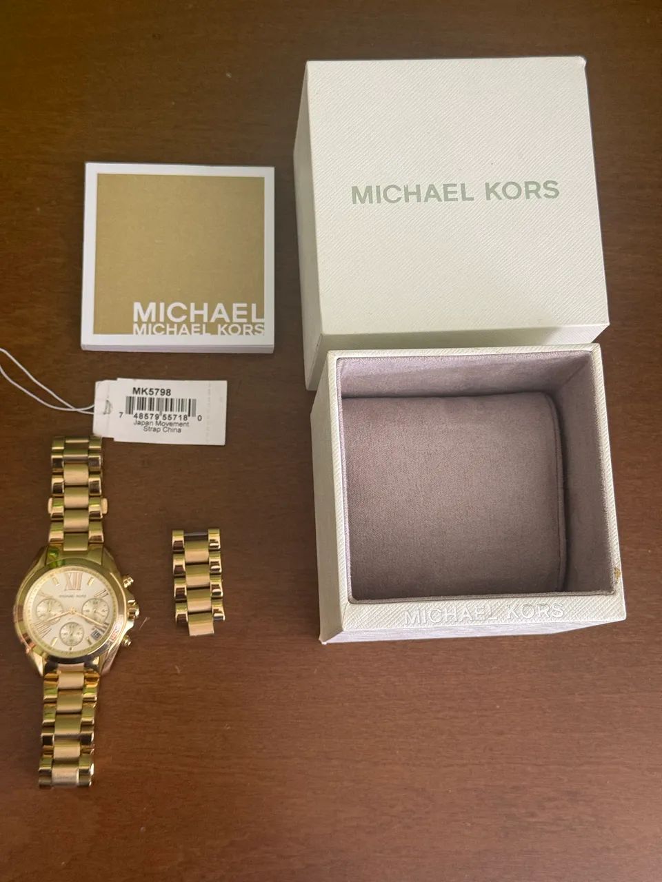 Relógio Michael Kors original com caixa e manual  - Foto 2