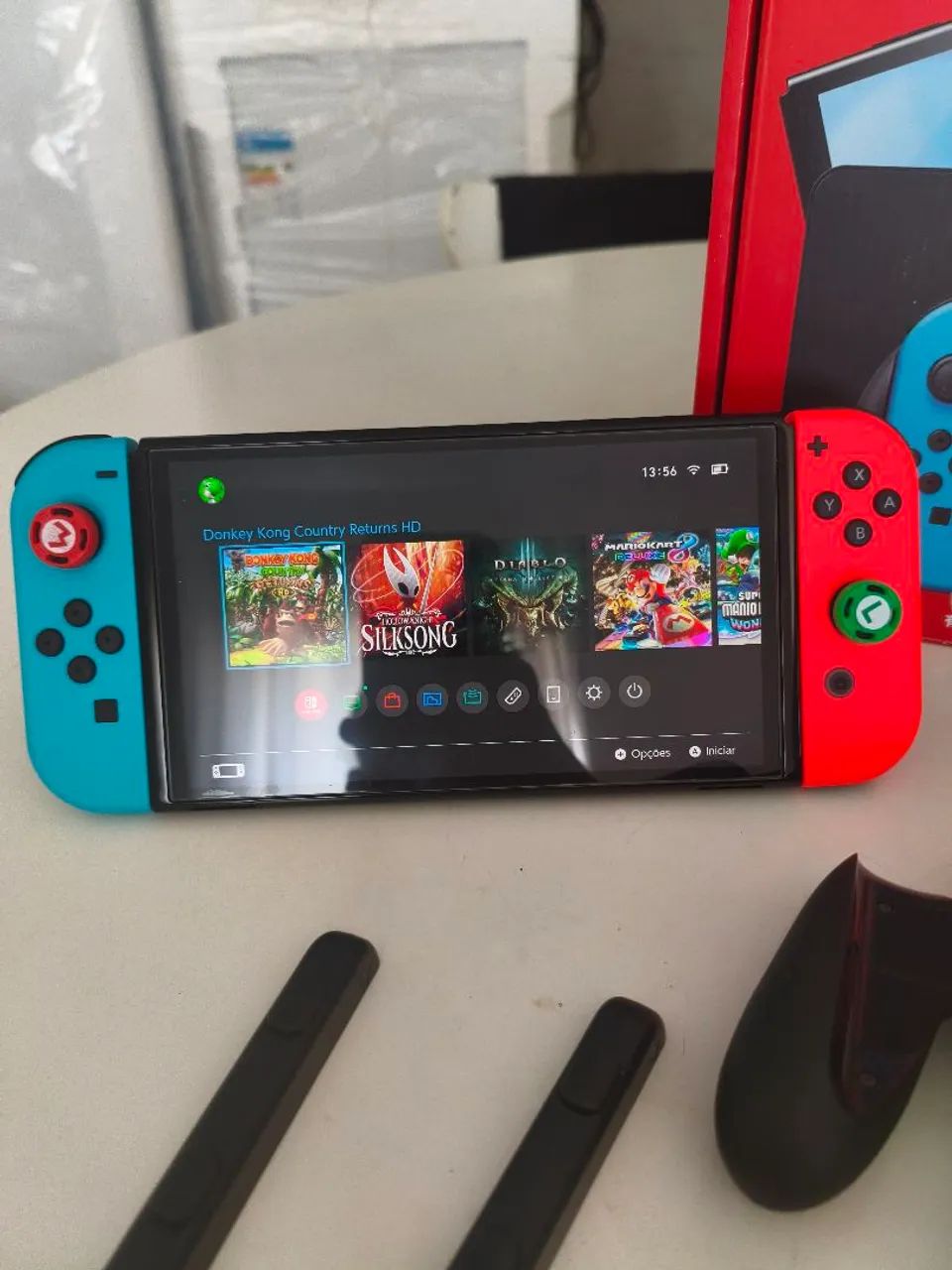 Nintendo Switch OLED - DESBLOQUEADO 256gb