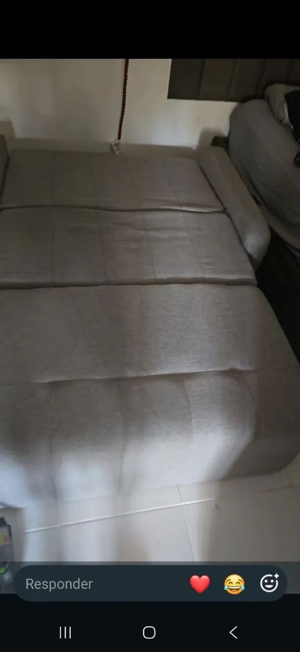 Vendo sofá cama muito novo - Foto 3