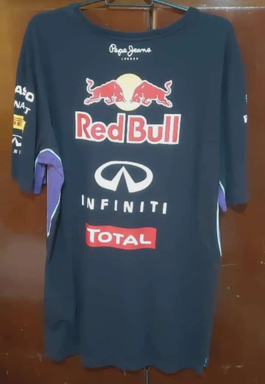 Camisa Red Bull oficial team Fórmula 1 - Foto 2