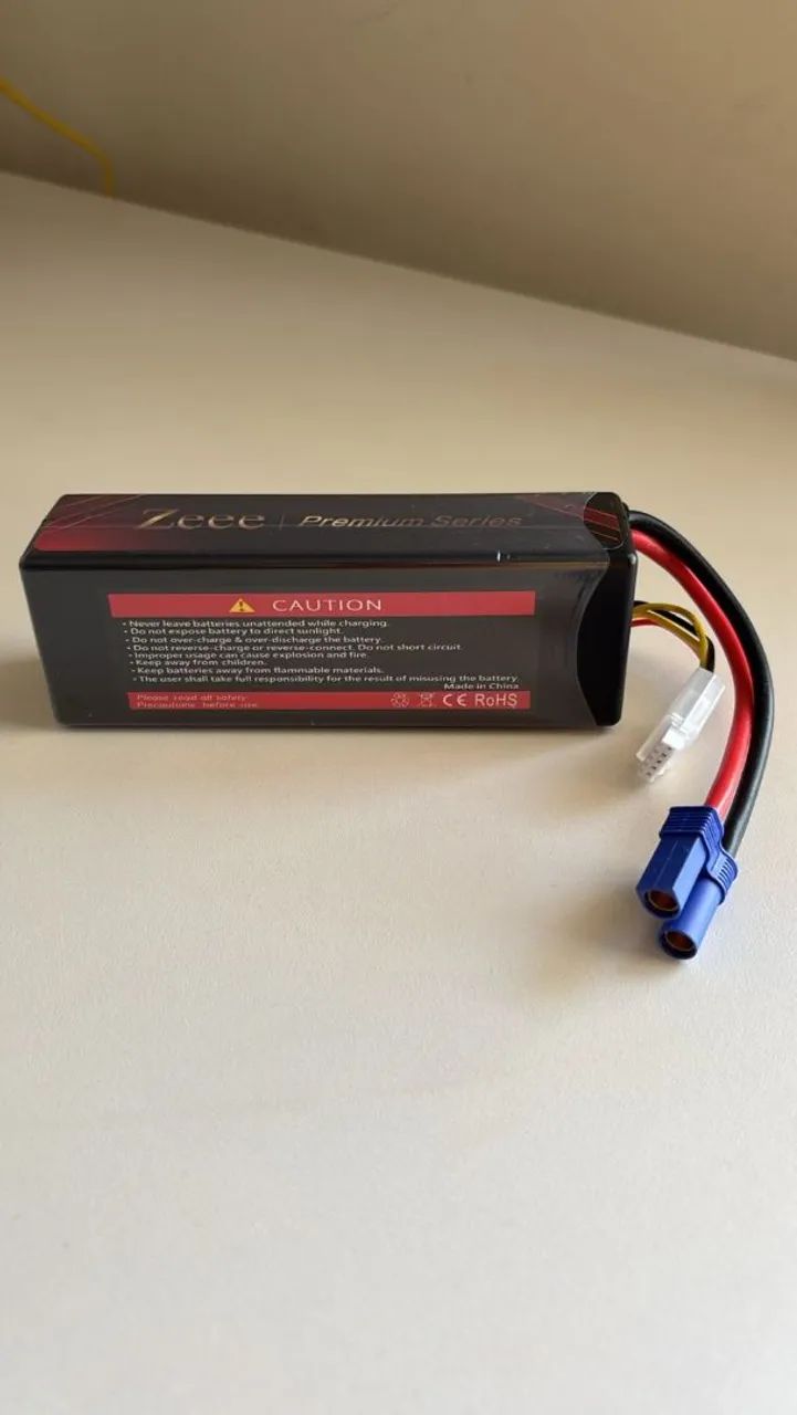 Bateria lipo zeee automodelo 4s 14.8v - Foto 5