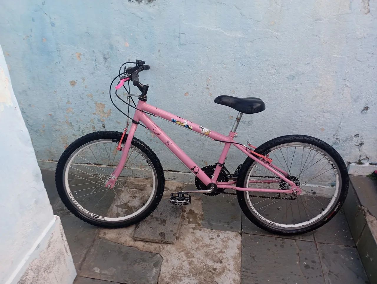 Bicicleta Rosa aro 24 - Foto 4
