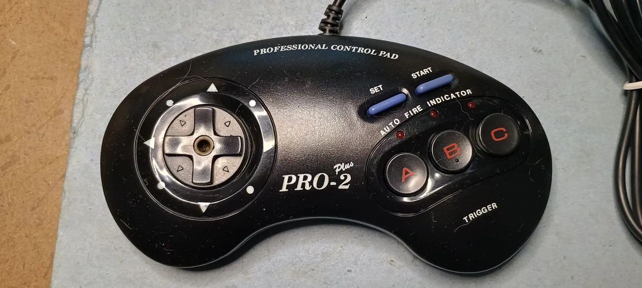 Mega Drive Controle Pro 2 plus